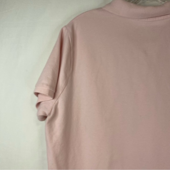 CROFT & BARROW® Essential Classic Short Sleeve Polo Shirt Light Pink Size XL - Picture 4 of 12